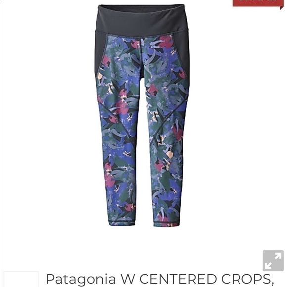 𝅺PATAGONIA cropped Leggings - Picture 1 of 9
